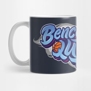 Bench On a QUEST (typography tee) Mug